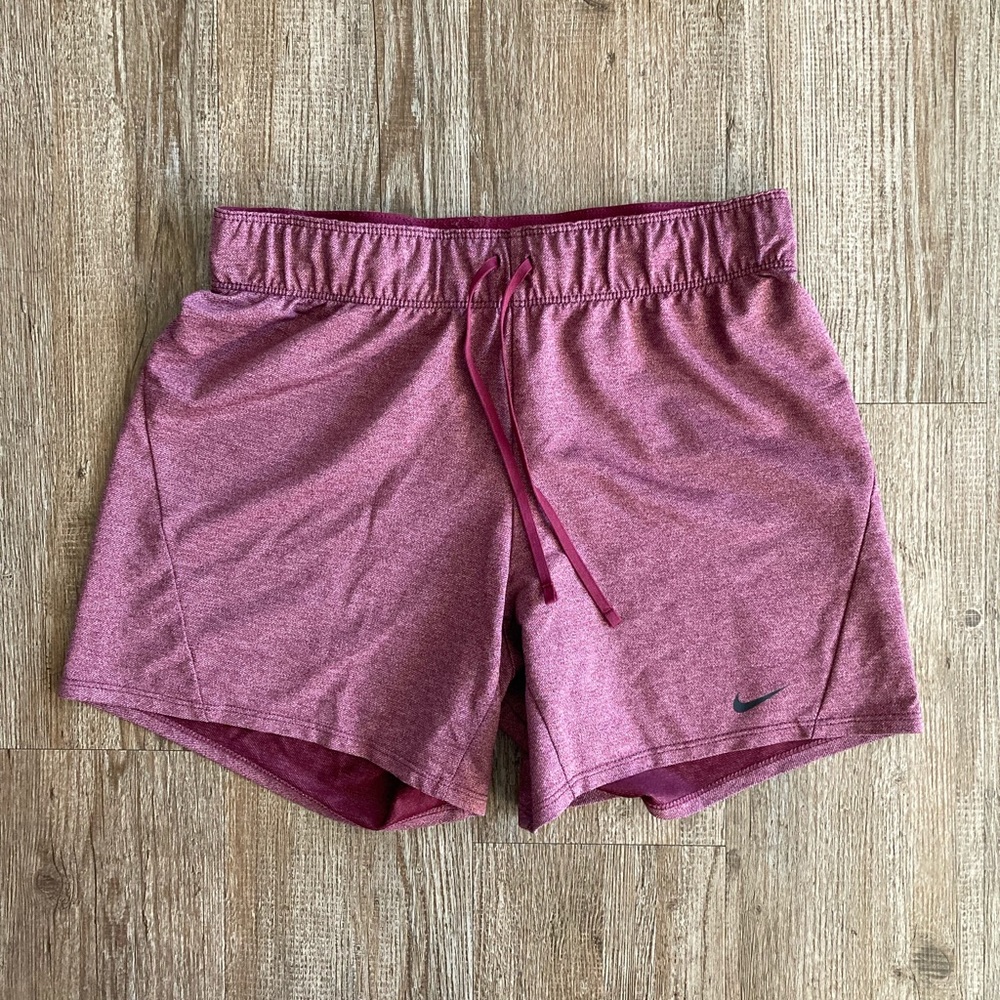 Maroon Nike Athletic Shorts